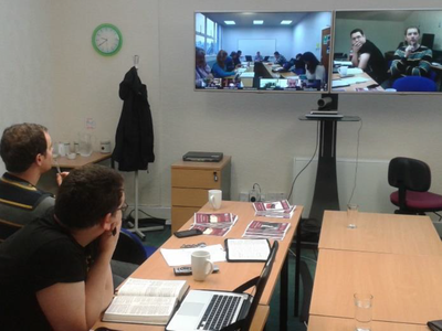 HTC Glasgow in video conference