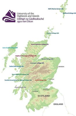 University campus map