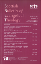  Scottish Bulletin of Evangelical Theology (SBET) poster 