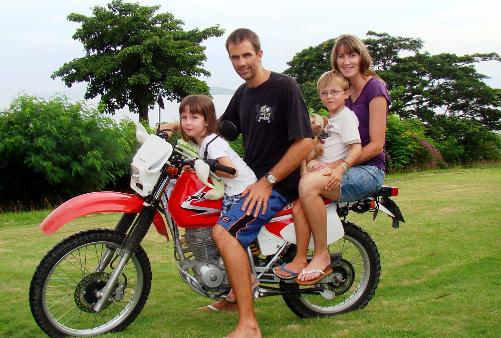 Neil and Rachel Rae and family